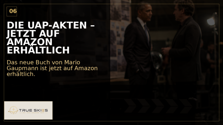 True Skies Thumbnail: Die UAP-Akten – jetzt auf Amazon erhältlich